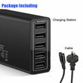 Premium 40W 5 Port USB Wall Charger Fast AC Travel Adapter