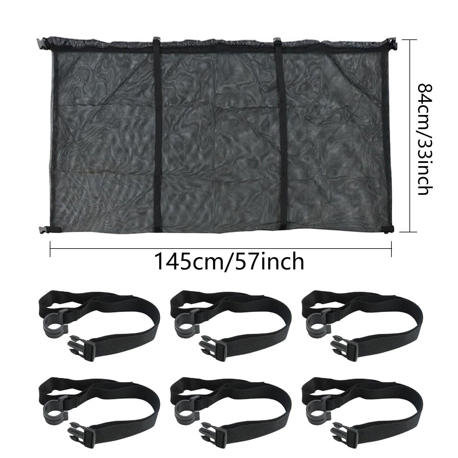 Premium Heavy Duty Pool Toy Storage Net Bag - 145 x 145cm