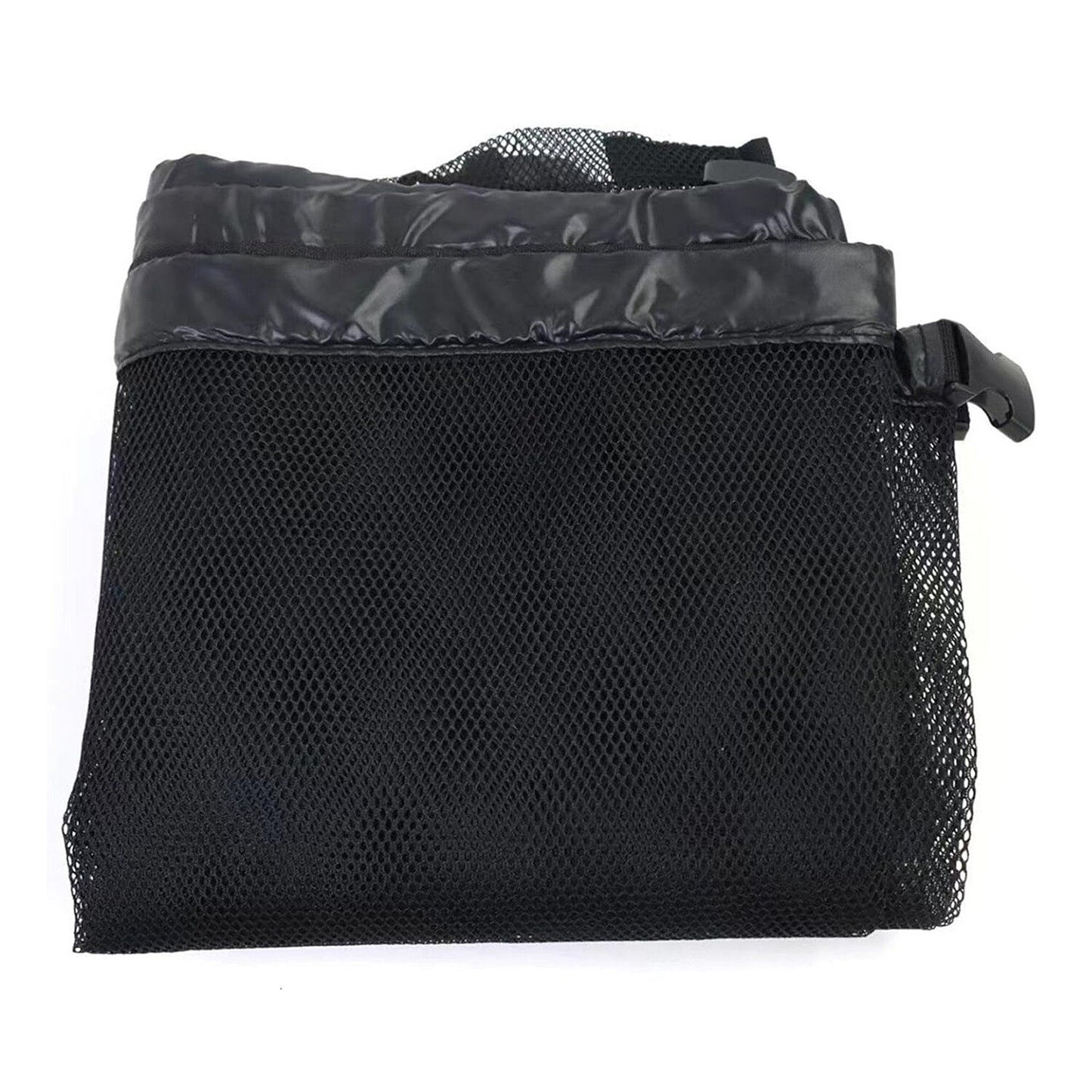 145x145CM Heavy Duty Pool Toy Storage Net Bag - Durable, Adjustable Organizer