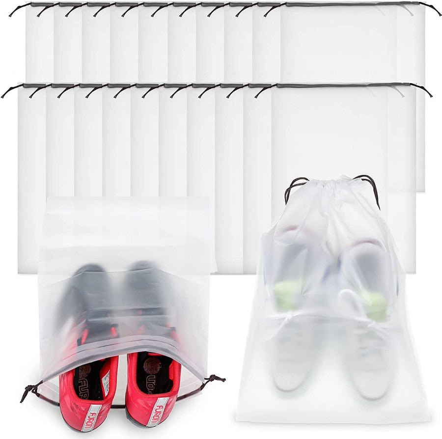 10PCS Travel Shoe Bags - Portable Drawstring Dust Organizer - SuperSaverAU - view 1