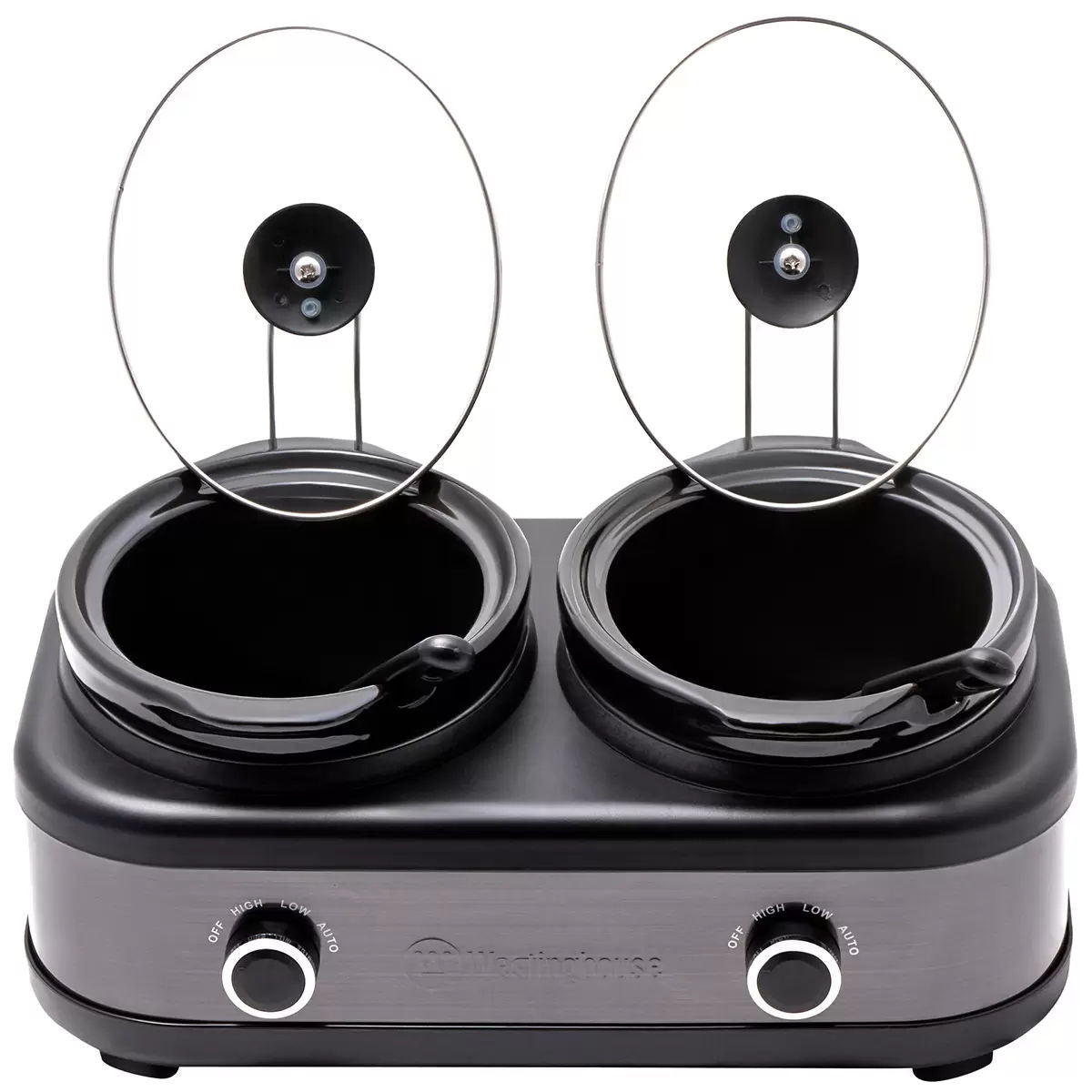 Westinghouse Dual 2 x 2.5L Slow Cooker with Auto Function - SuperSaverAU - view 5