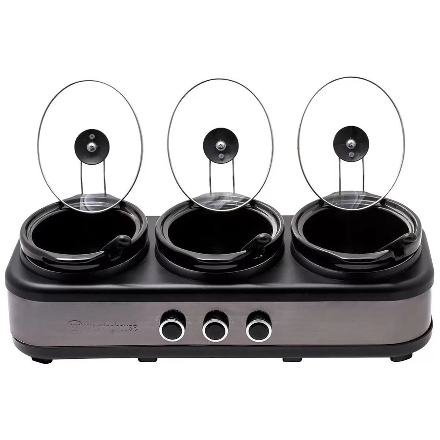 Westinghouse Slow Cooker with 3 x 2.5L Pots - SuperSaverAU - view 1