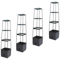 Tomato Tower with 3-Tier Frame - Pack of 4 - SuperSaverAU - view 1