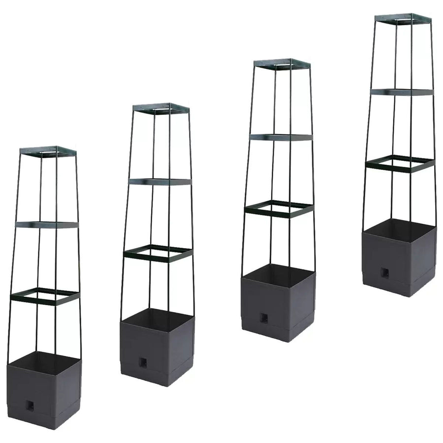 Tomato Tower with 3-Tier Frame - Pack of 4 - SuperSaverAU - view 1