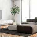 Artificial Olive Tree 2M - Lifelike, No Maintenance, Stylish Planter Included - SuperSaverAU - view 1