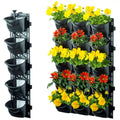 Quint Vertical Garden 3 Frames 15 Pots Space-Saving Easy Watering 80x48x18 cm - SuperSaverAU - view 3