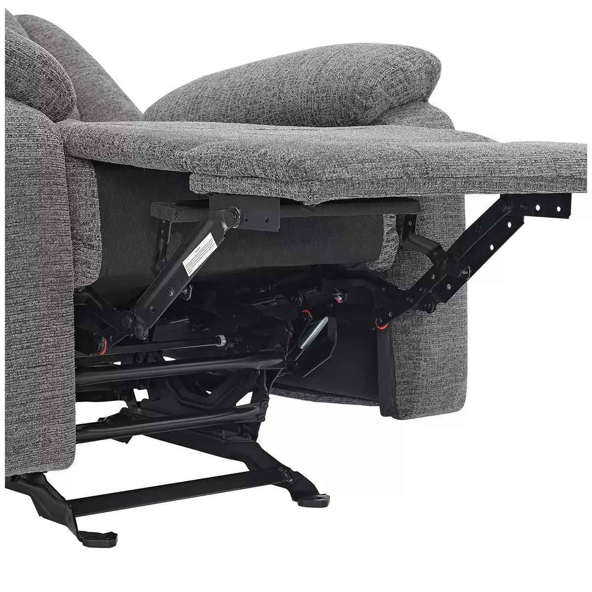 Fabric Glider Recliner - Pocket Coil Cushion & Durable Upholstery - SuperSaverAU - view 10