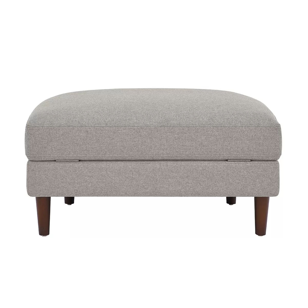 Accent Chair with Storage Ottoman - Ergonomic Barrel Design - SuperSaverAU - view 2