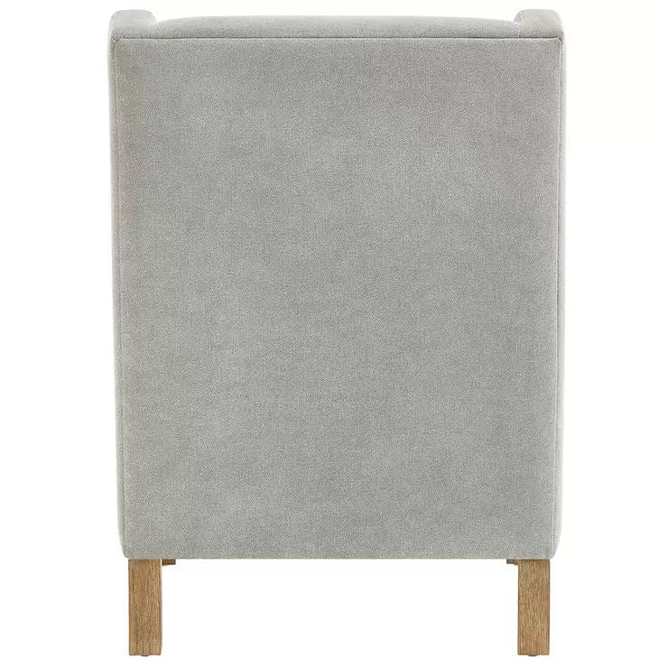 Fabric Accent Chair with Pocket Coil Seat and Lumbar Pillow - SuperSaverAU - view 1