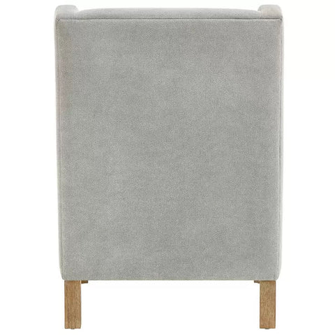 Fabric Accent Chair with Pocket Coil Seat and Lumbar Pillow - SuperSaverAU - view 1