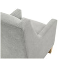 Fabric Accent Chair with Pocket Coil Seat and Lumbar Pillow - SuperSaverAU - view 2