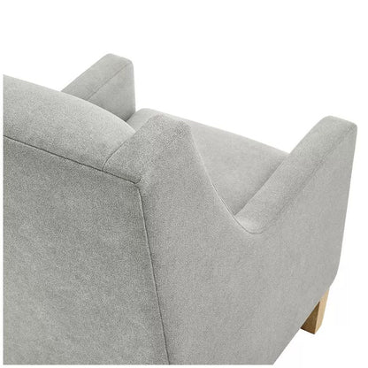 Fabric accent chair
