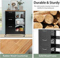 Kitchen Island Cart with Storage, Drawers, Shelves - SuperSaverAU - view 4