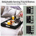 Kitchen Island Cart with Storage, Drawers, Shelves - SuperSaverAU - view 5