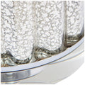 Allure Table Lamp Silver, Mercury Glass Base, 45.5 x 45.5 x 68 cm - SuperSaverAU - view 1