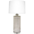 Allure Table Lamp Silver, Mercury Glass Base, 45.5 x 45.5 x 68 cm - SuperSaverAU - view 2