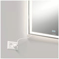 Aurea Integrated LED Plug-In Wall Mirror