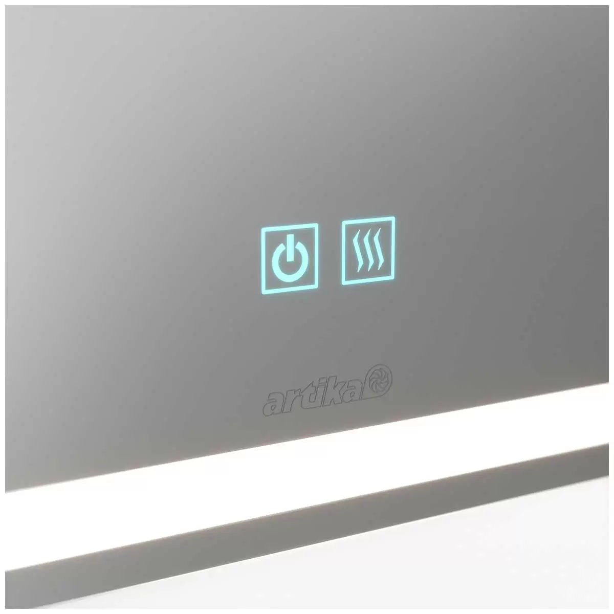 Aurea Integrated LED Plug-In Wall Mirror