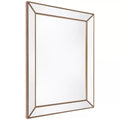 Zeta Wall Mirror by Premium - Large Antique Gold Design - SuperSaverAU - view 1