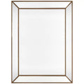 Zeta Wall Mirror by Premium - Large Antique Gold Design - SuperSaverAU - view 2