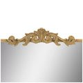 Antique Gold Wall Mirror 4 x 96 x 66 cm with Decorative Cast Iron Applique - SuperSaverAU - view 3
