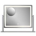Aurea Mini LED Cosmetic Mirror by Premium - Adjustable Lighting - SuperSaverAU - view 1