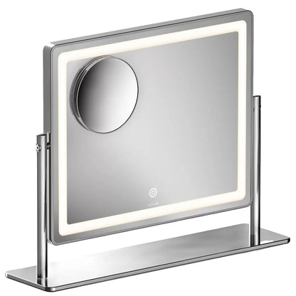 Aurea Mini LED Cosmetic Mirror by Premium - Adjustable Lighting