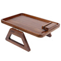Smart Design Acacia Sofa Armrest Tray - Spring Loaded - SuperSaverAU - view 1
