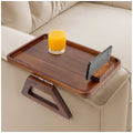 Smart Design Acacia Sofa Armrest Tray - Spring Loaded - SuperSaverAU - view 2