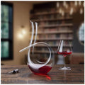 Elegant 1.2L Wine Decanter - Handcrafted Lead-Free Glass - SuperSaverAU - view 4