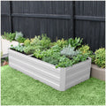 Large Garden Bed 180 x 90 x 45cm White - SuperSaverAU - view 2