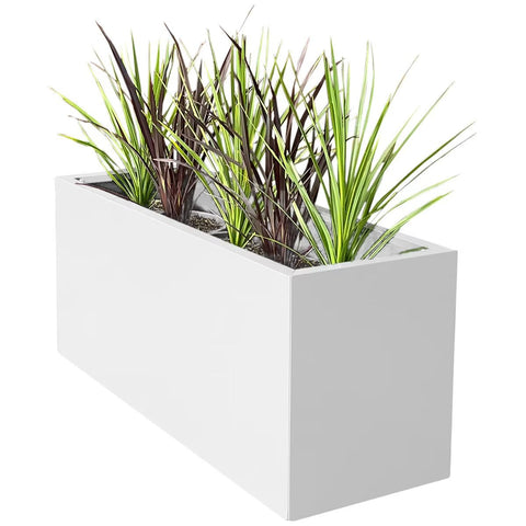 Designer Planter Box 900 x 340 x 400mm - Durable Galvanized Steel, Versatile Design - SuperSaverAU - view 1