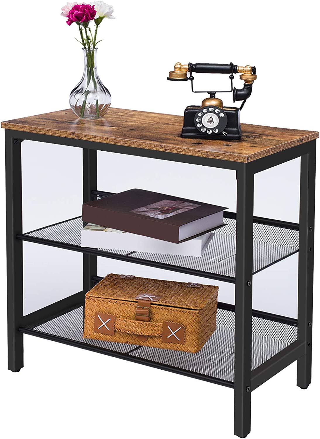 2-Tier Shoe Rack - Industrial Style Storage - SuperSaverAU - view 3