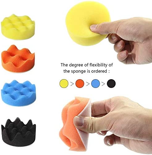Premium 39 Piece 2-in-1 Car Foam Drill Polishing Kit