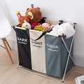 3 in 1 Large 135L Laundry Hamper Basket - Waterproof, Foldable, Aluminum Frame - SuperSaverAU - view 3