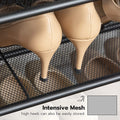 5-Tier Shoe Rack, Industrial Shoe Organizer Storage Bench - SuperSaverAU - view 5
