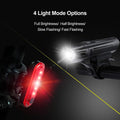 Premium USB Rechargeable LED Bike Lights Set with IPX4 Waterproof Rating