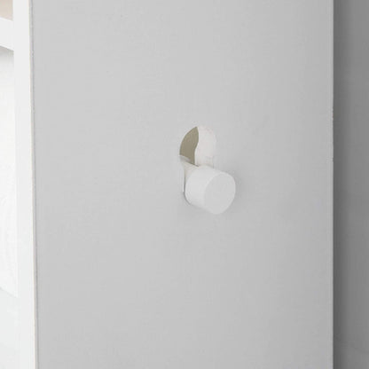 Freestanding Toilet Paper Holder with Storage and Brush Holder