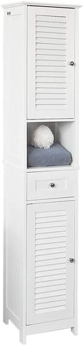 Freestanding Bathroom Cabinet with Adjustable Shelves and Drawer - SuperSaverAU - view 1