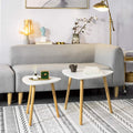 Set of 2 White Side Nesting Tables - SuperSaverAU - view 4