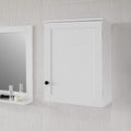 White Wall Cabinet with Door 40x52cm - SuperSaverAU - view 2