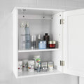 White Wall Cabinet with Door 40x52cm - SuperSaverAU - view 5