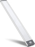 54 LED Rechargeable Under Cabinet Night Light, Motion Sensor, 40x4x2 cm, Silver/White - SuperSaverAU - view 1