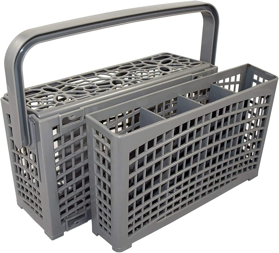 Universal 2-in-1 Dishwasher Cutlery Basket 24x13x13 cm Compatible with Multiple Brands - SuperSaverAU - view 1