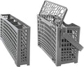 Universal 2-in-1 Dishwasher Cutlery Basket 24x13x13 cm Compatible with Multiple Brands - SuperSaverAU - view 4
