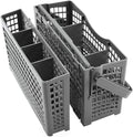 Universal 2-in-1 Dishwasher Cutlery Basket 24x13x13 cm Compatible with Multiple Brands - SuperSaverAU - view 6