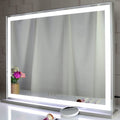 Premium Hollywood LED Makeup Mirror 72x56cm with 10X Magnifier and 3 Dimmable Colours