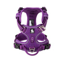 Premium Purple Adventurer 3M Reflective No Pull Dog Harness Size L