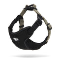 Premium Black Khaki Urban Adjustable Dog Harness Size M