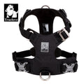 Premium Black Lightweight Tactical Dog Harness Size L